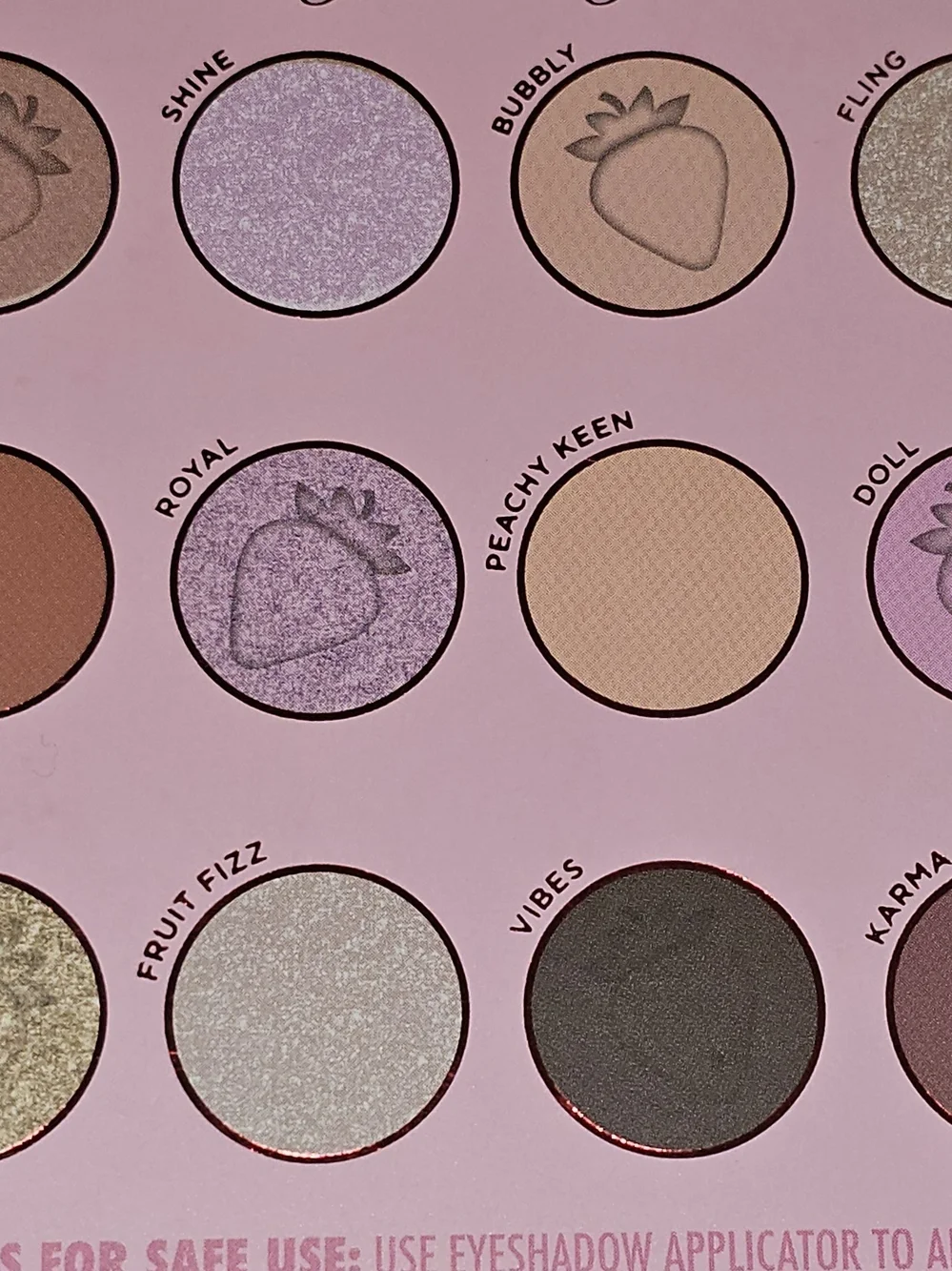 Juicy Couture Strawberry Sparkle 12 Pan Eyeshadow Palette